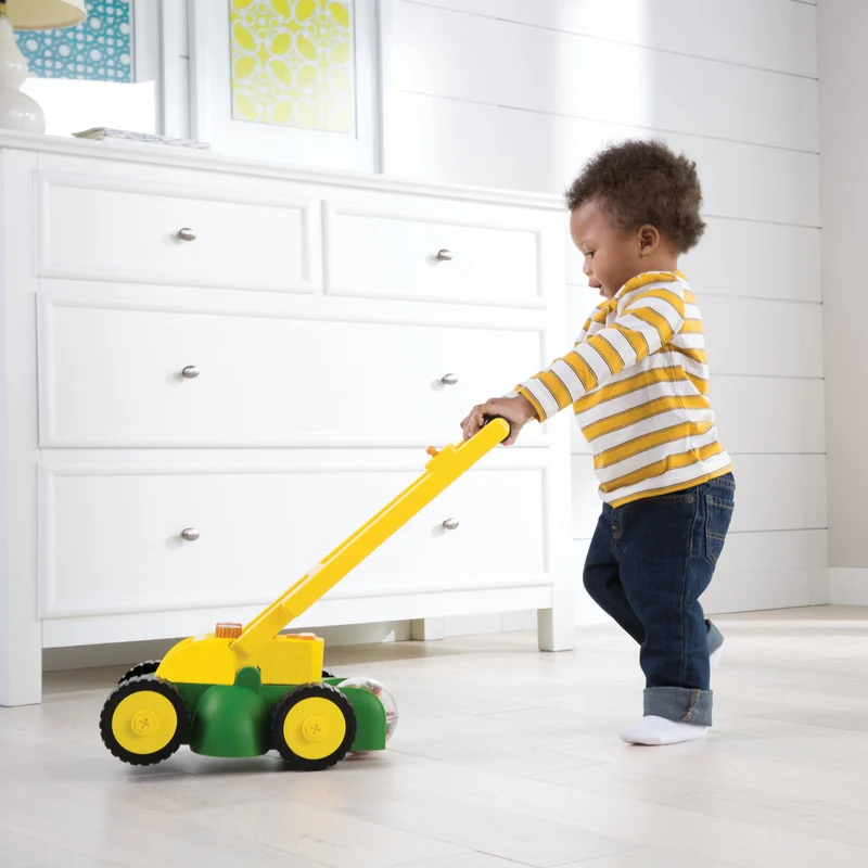 John Deere Interactive Real Sounds Toddler Toy Lawn Mower