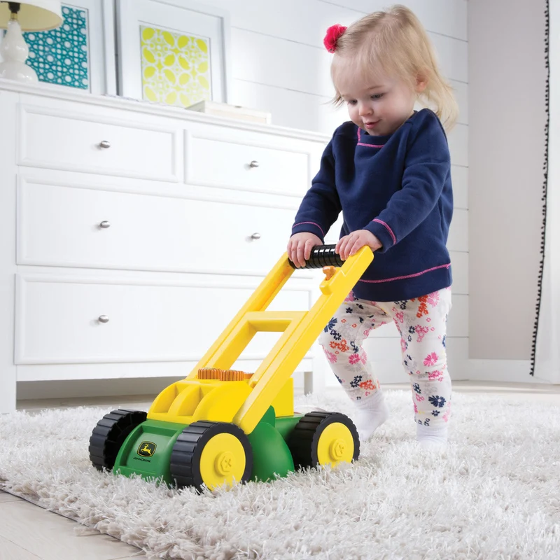John Deere Interactive Real Sounds Toddler Toy Lawn Mower
