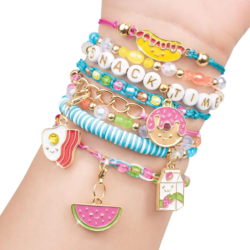 Make It Real Fridge Frenzy DIY Snack Themed Bracelet Jewelry Kit