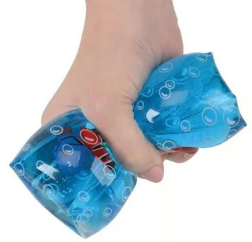 Coral Reef Life Water Snake Fidget Toy With Sparkles