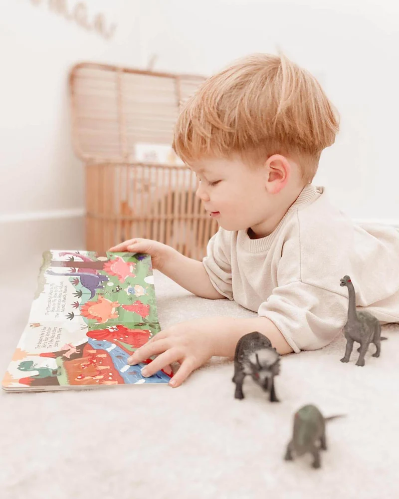 Ditty Bird Dinosaur Sounds Interactive USB-C Rechargeable Musical Board Book