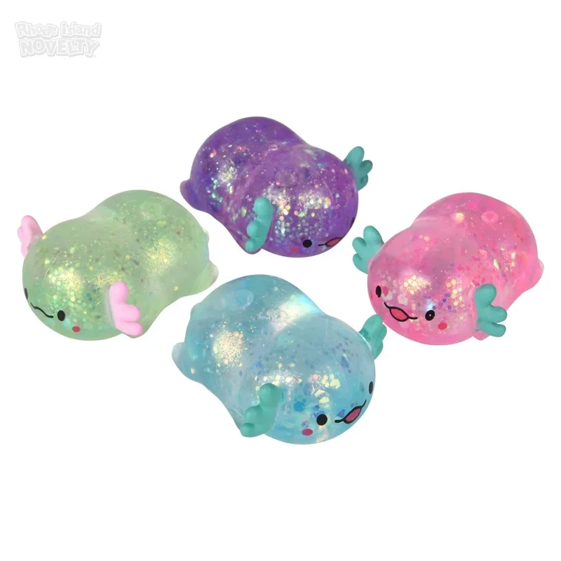 Gummiez Itty Bitty 2 Inch Squishy Axolotl Fidget