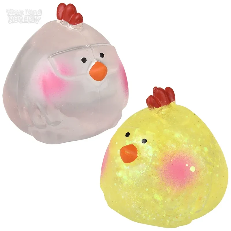 Gummiez Chicks 2.5 Inch Squeeze Fidget Toy
