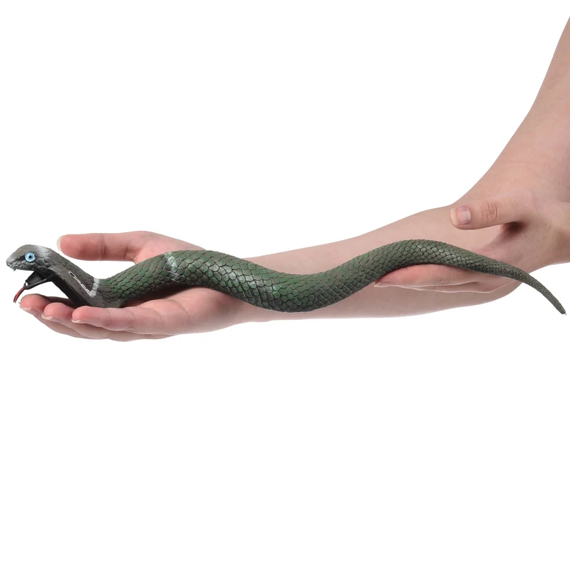 US Toy Company 15 Inch Realistic Stretchy Rubber Snakes Gag Gift Toy