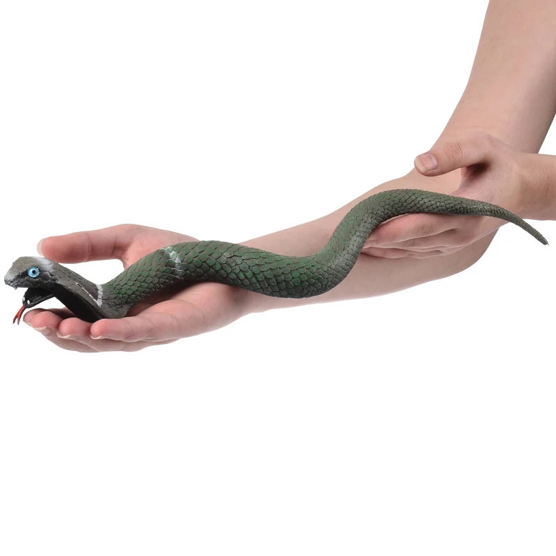 US Toy Company 15 Inch Realistic Stretchy Rubber Snakes Gag Gift Toy