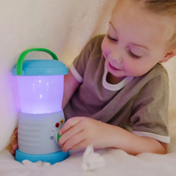 Melissa & Doug Lets Explore Light & Sound Camping Lantern Play Set