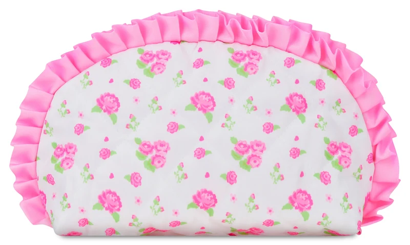 Pretty in Pink Oval Cosmetic Bag