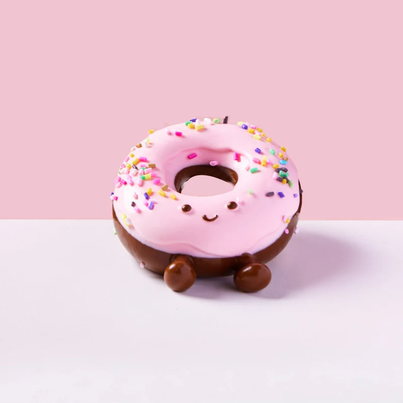 Cute Donut Taba Squishy Pink