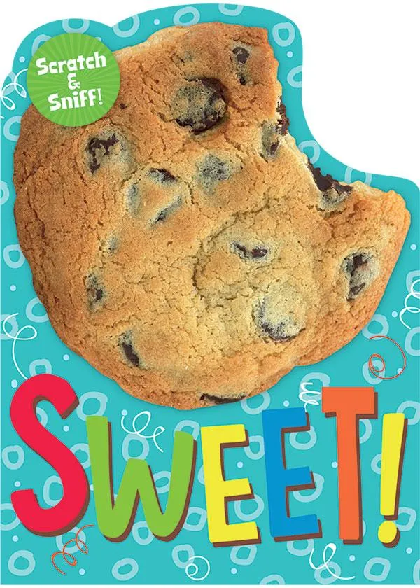 Scented Chocolate Chip Cookie Scratch and Sniff Birthday Note Card
