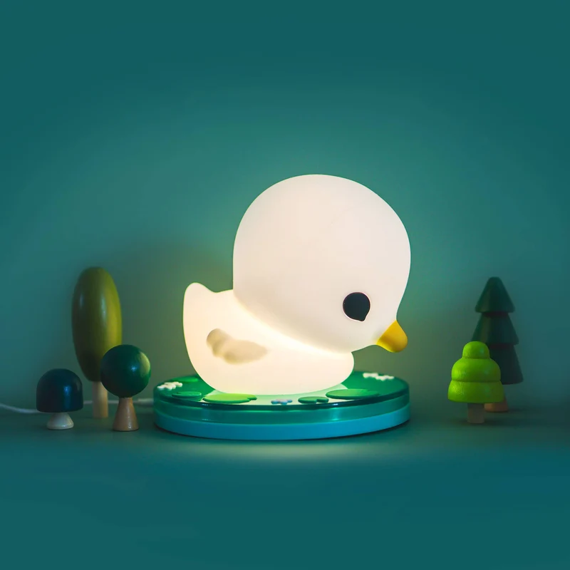 Lumipets Kawaii LED Chick Silicone Night Light with Remote Control