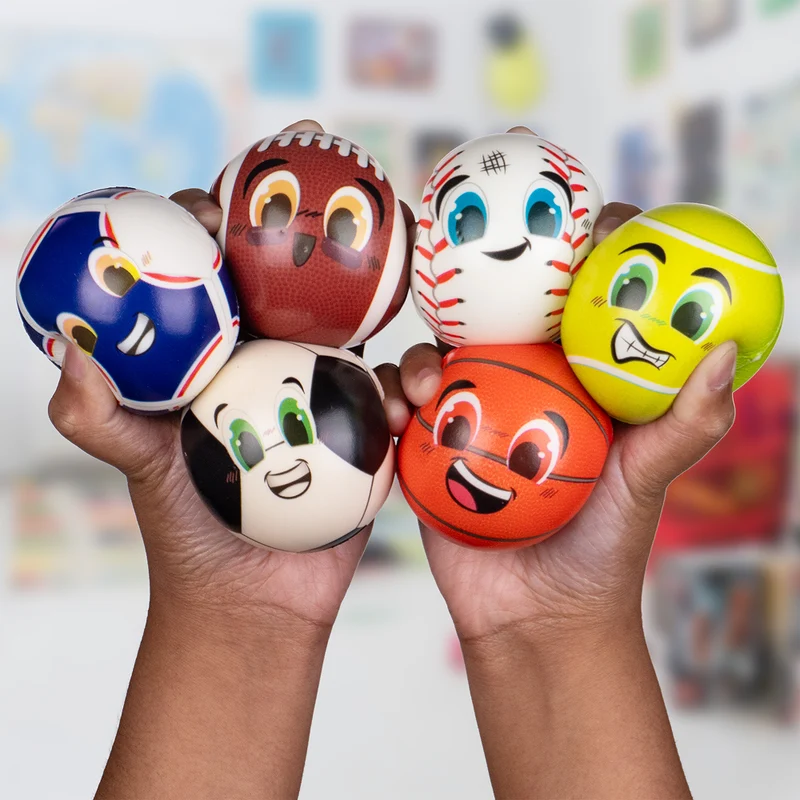 Scented Sports Stress Balls 2 Pack with Gourmet Fragrances