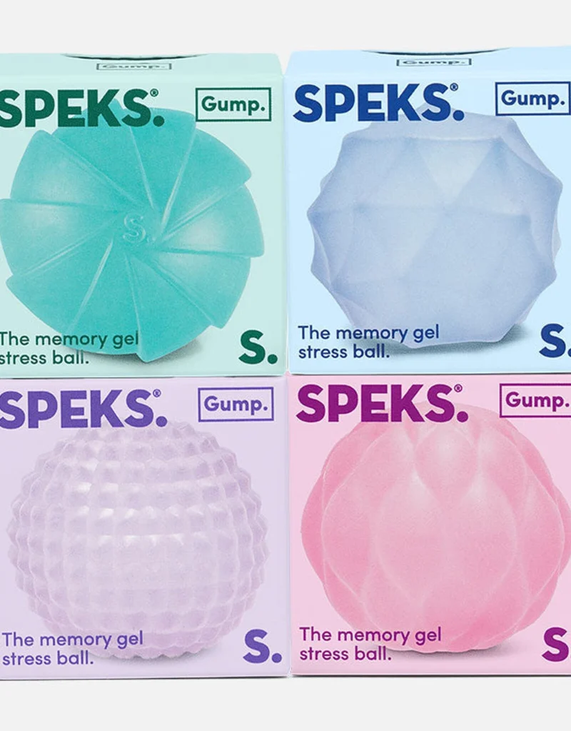 Speks Gump Surface Memory Gel Textured Fidget Stress Ball