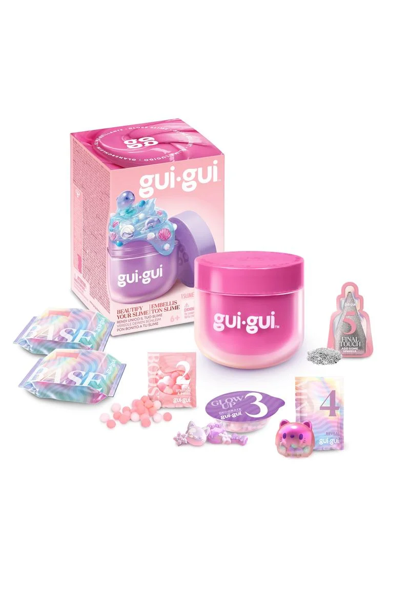 Gui Gui Surprise Slime Kit with Mini Figure and Charms