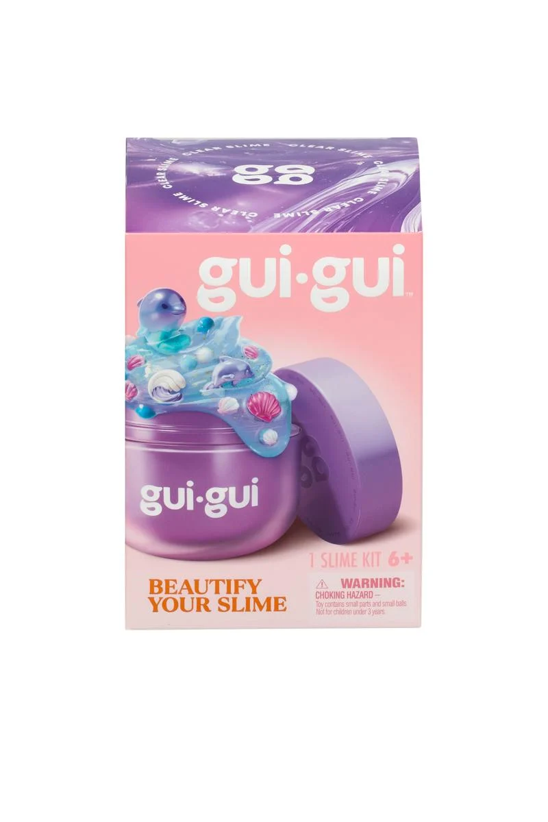 Gui Gui Surprise Slime Kit with Mini Figure and Charms