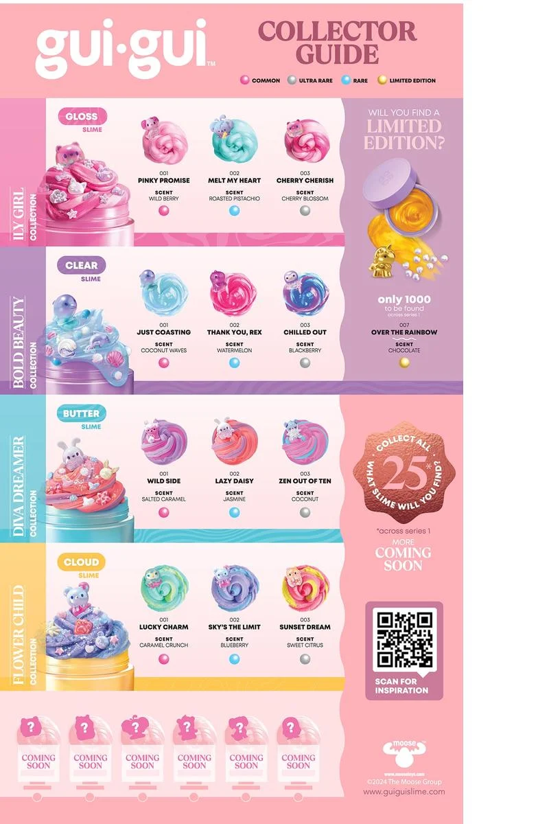 Gui Gui Surprise Slime Kit with Mini Figure and Charms