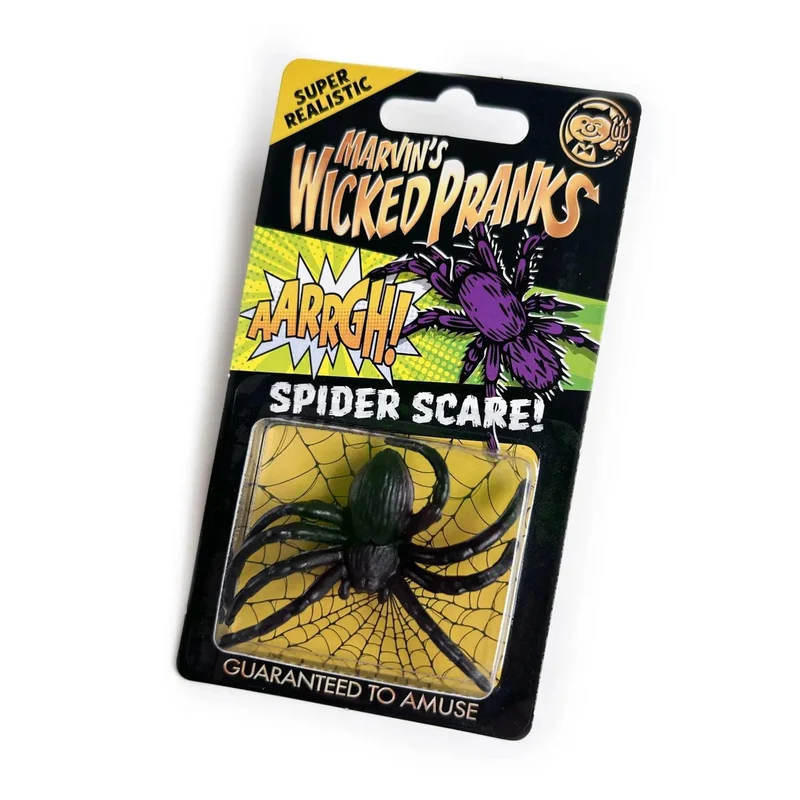 Marvin's Magic Wicked Prank Spider Scare Realistic Wobbly Toy