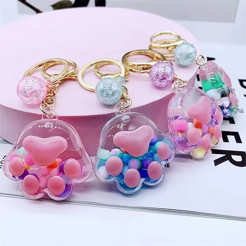 KR FLOAT Paw Floaty Miniature Animal Keychain and Bag Accessory