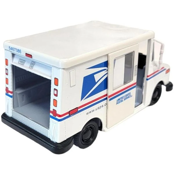 United States Postal Mail Truck USPS 1987 Grumman LLV 1:36 Scale Die Cast Metal 5 Inch Model Toy Truck