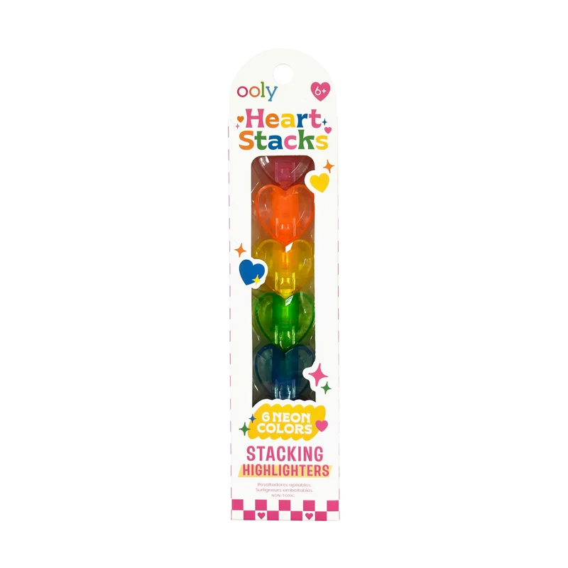 Heart Stacks Stacking Highlighters