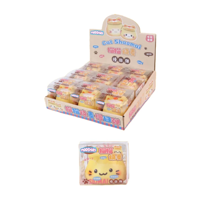 Mooshies Kitten Dumplings Slow Rise Squeeze Toy Squishy Collectible