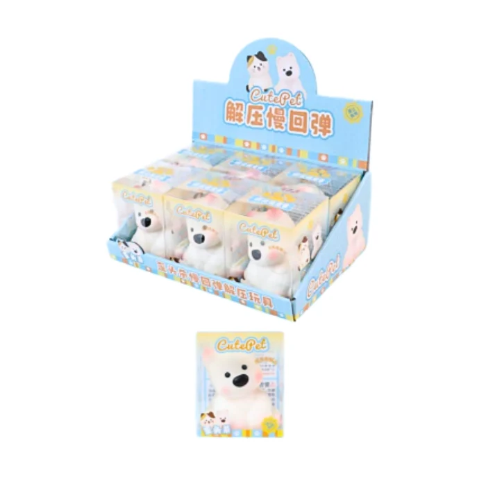 Mooshies Soft Slow Rise Cute Dog Puppy Squishy Stress Relief Toy
