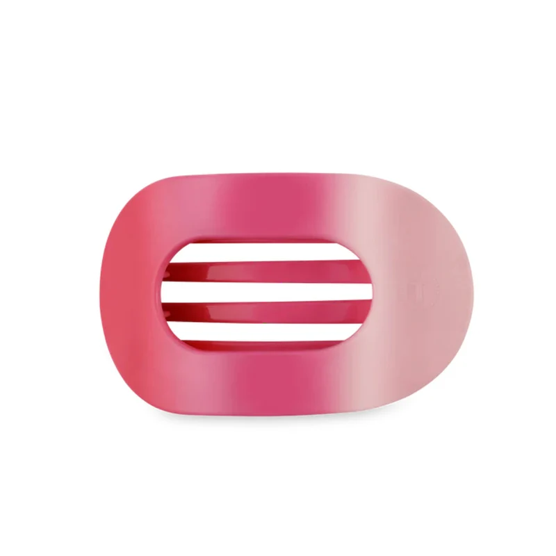 Teleties Kiss and Tell Medium Flat Pink Ombre Hair Clip