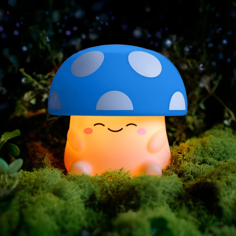 Mushi Ambient Mushroom Light Soft Silicone USB Rechargeable Lamp