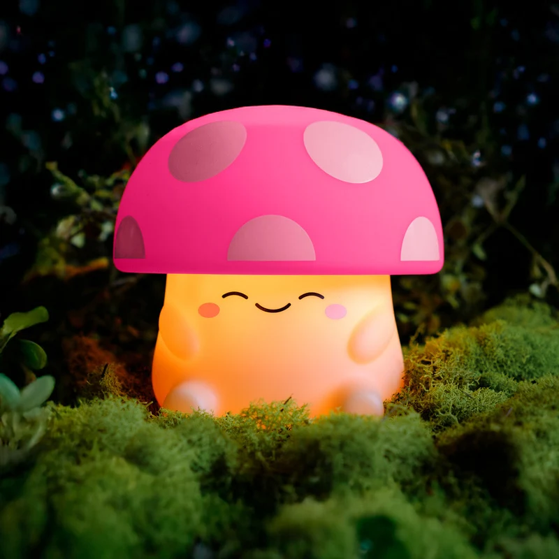 Mushi Ambient Mushroom Light Soft Silicone USB Rechargeable Lamp