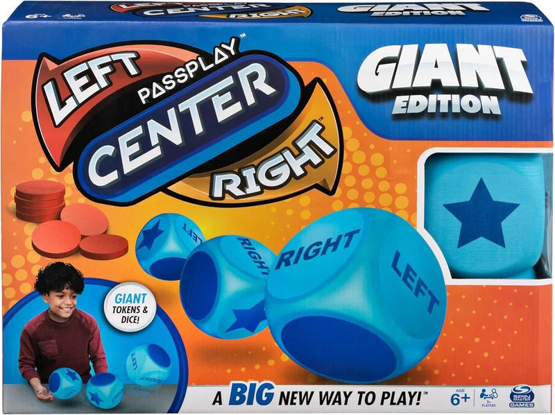 Spin Master Games, Left Center Right Giant Edition