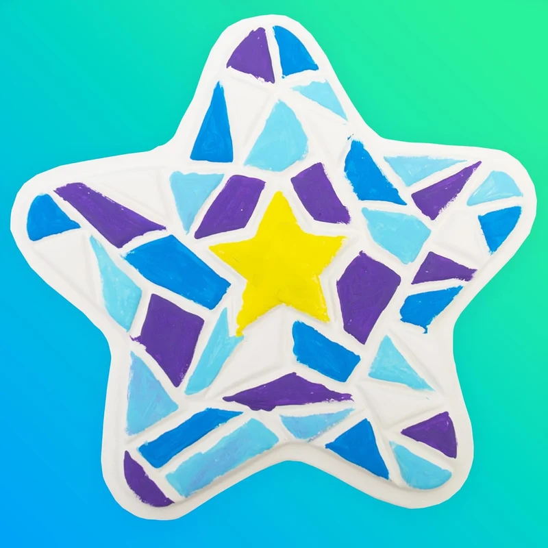 Creative Roots Paint Your Own Star Stepping Stone DIY Kit