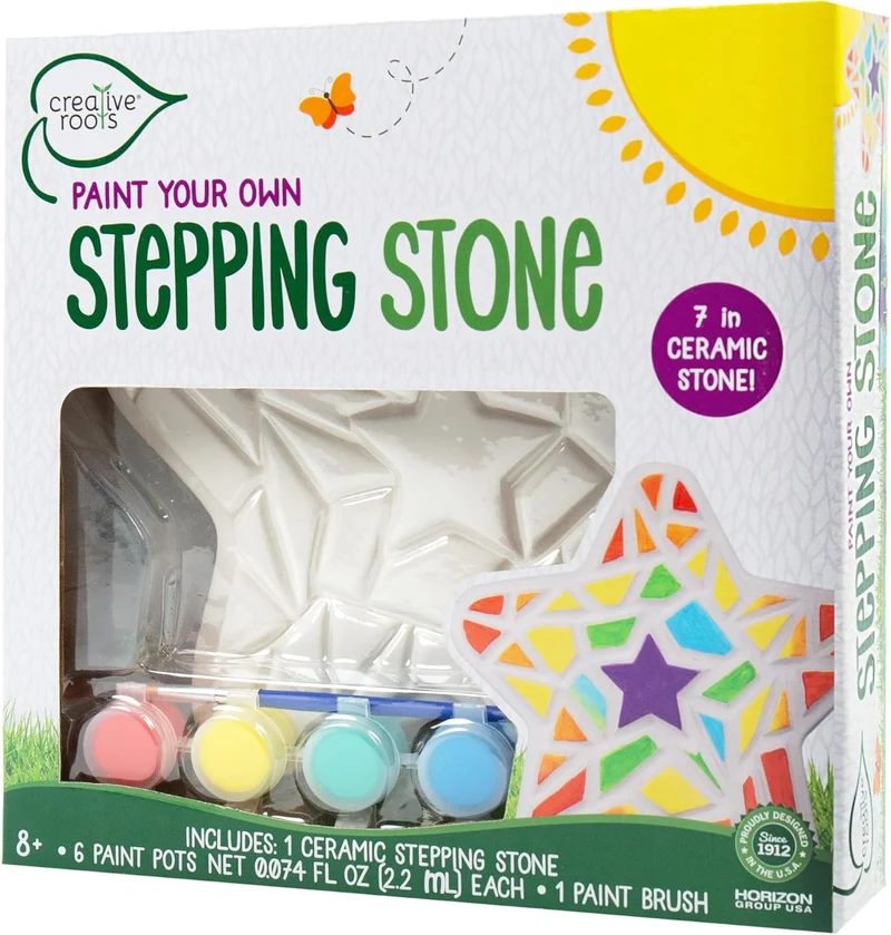 Creative Roots Paint Your Own Star Stepping Stone DIY Kit