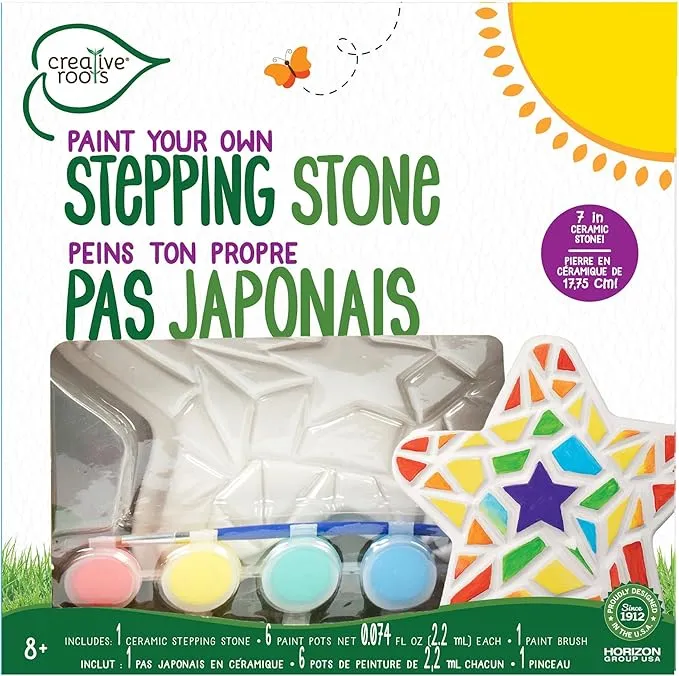 Creative Roots Paint Your Own Star Stepping Stone DIY Kit