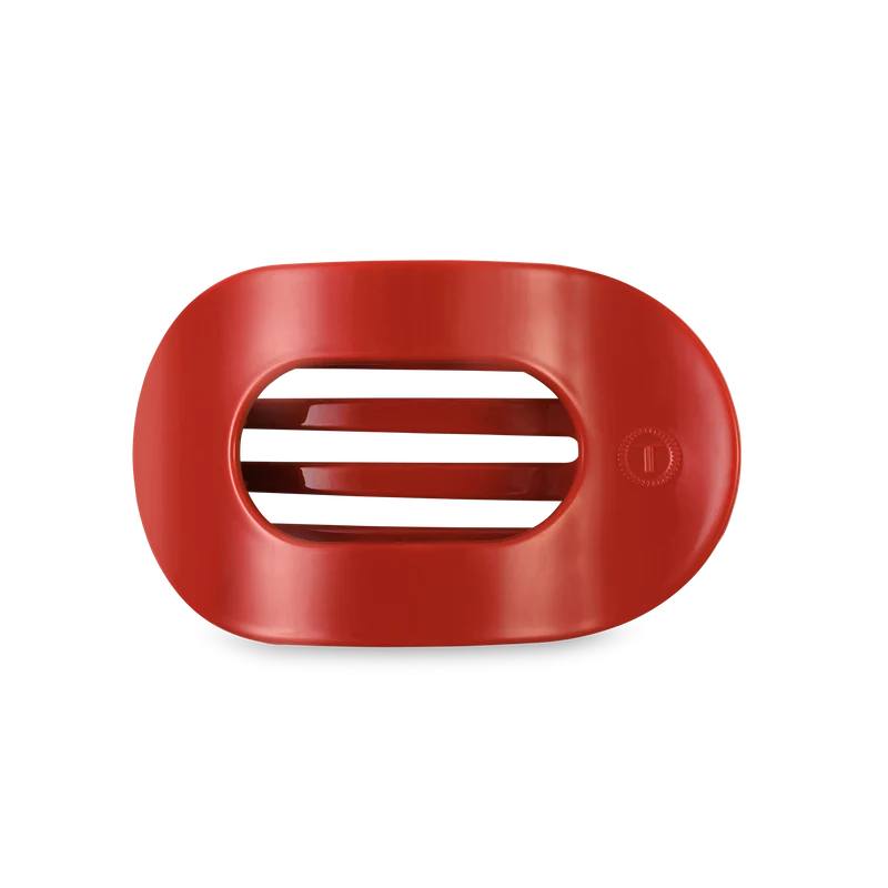 TELETIES Red Carpet Ready Flat Round Hair Clip for All Hair Types