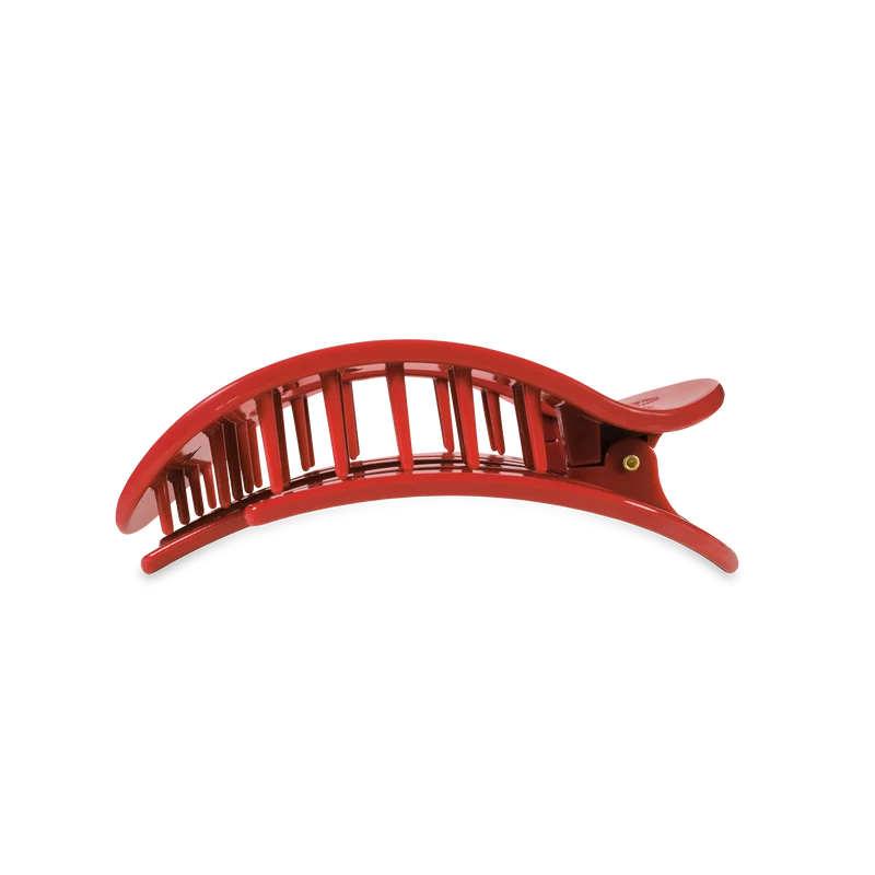 TELETIES Red Carpet Ready Flat Round Hair Clip for All Hair Types