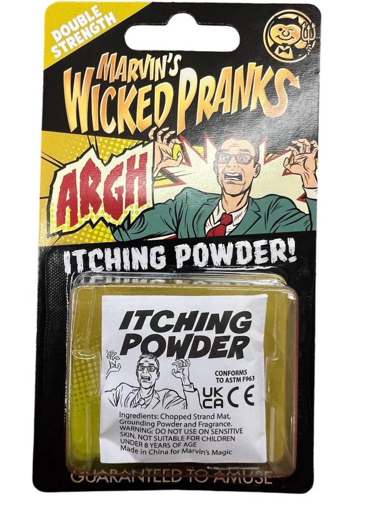 Marvin's Wicked Pranks Double Strength Argh! Itching Powder Classic Gag