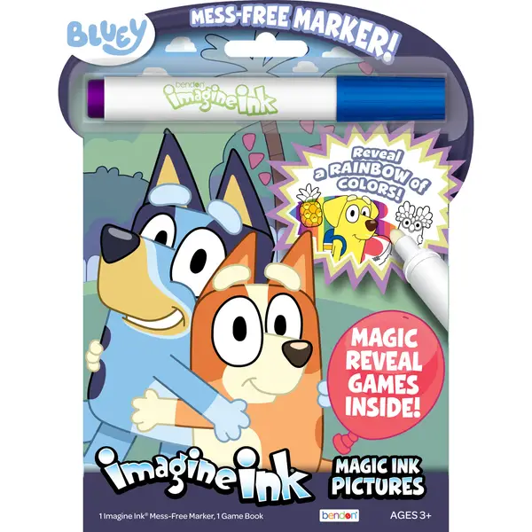 Bluey Imagine Ink Mess Free Art