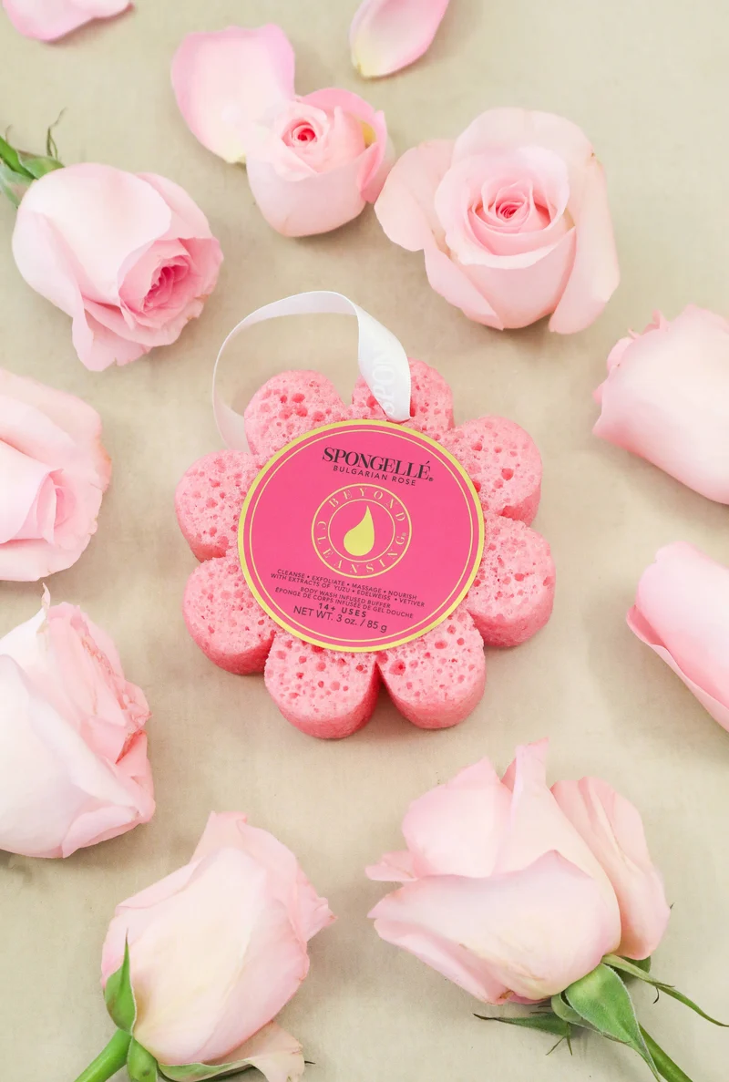Bulgarian Rose Wild Flower | Flower Sponge | Pink Flower