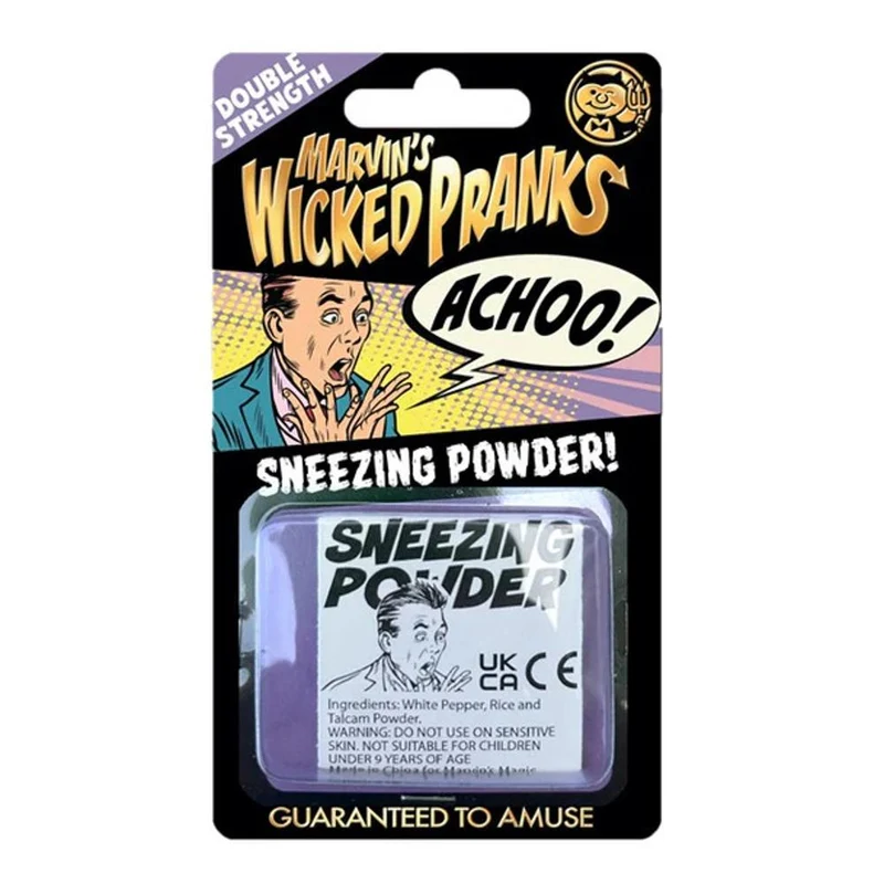 Marvin's Magic Double Strength Wicked Prank Sneezing Powder Kit