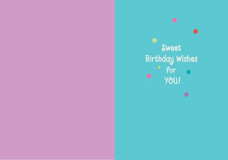 Cupcake Foil Card
