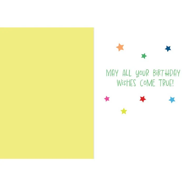 Birthday Kawaii Cakes Foil Card
