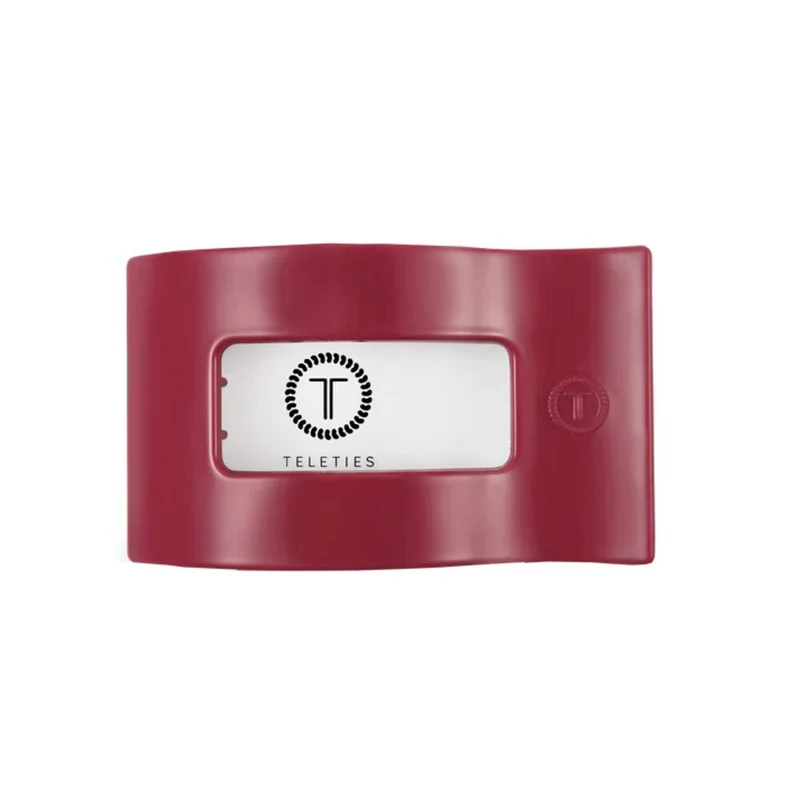 Teleties Wild Side Medium Flat Rectangle Hair Clip