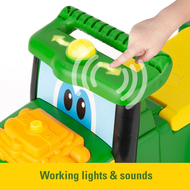 John Deere Johnny Tractor Foot to Floor Ride-On Toy