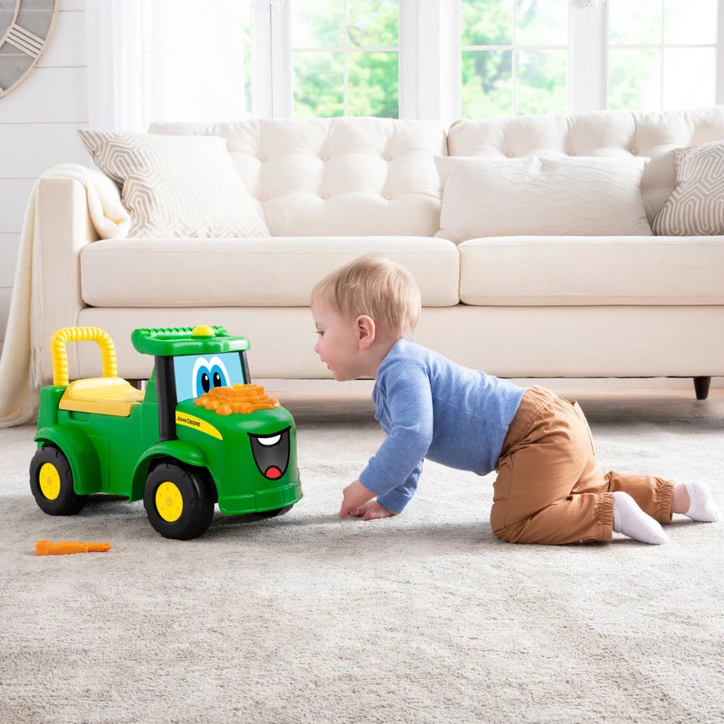 John Deere Johnny Tractor Foot to Floor Ride-On Toy