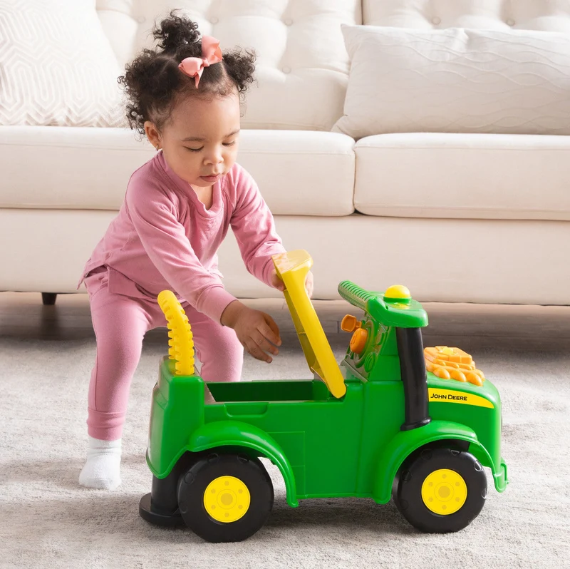 John Deere Johnny Tractor Foot to Floor Ride-On Toy