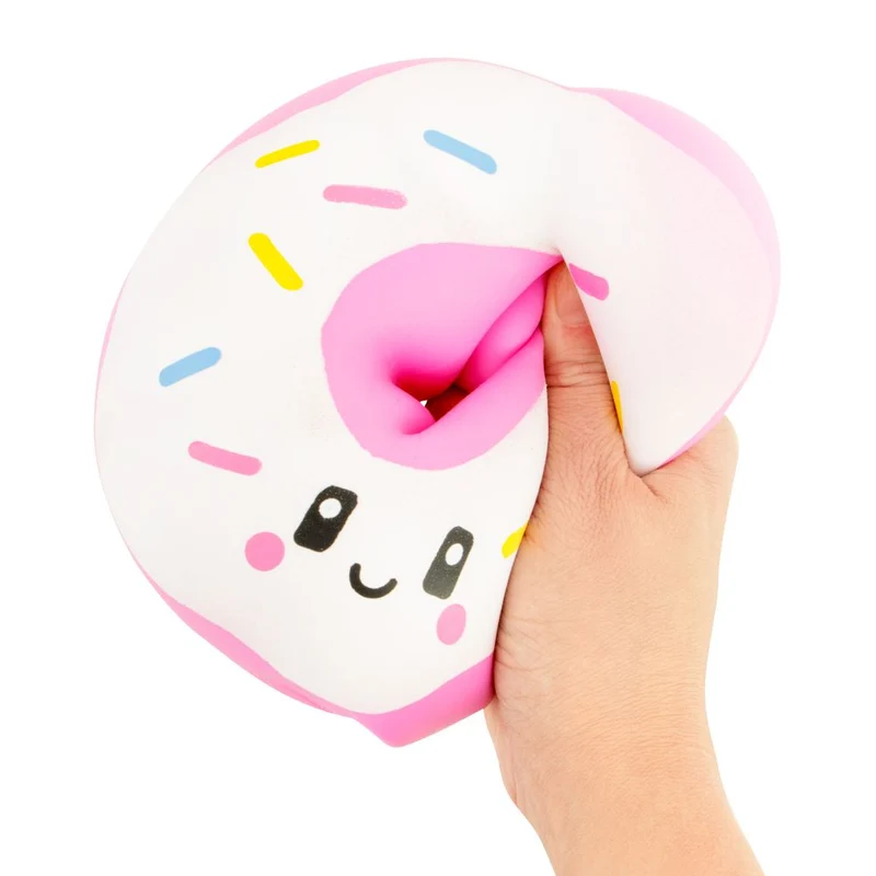 Jumbo Slow Rising Donut Squishy Sensory Stress Relief Toy