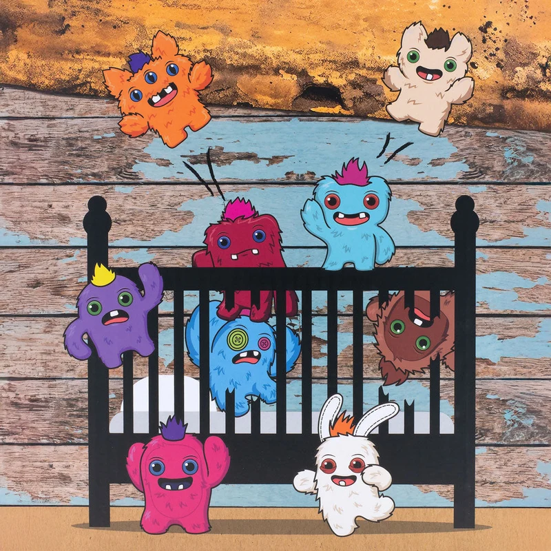 ZURU Fuggler Baby Fugglers Series 4 Small Plush Toy Assortment