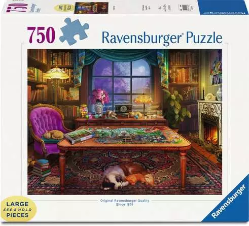 Jigsaw Puzzle Puzzler's Place - 750 Pieces Puzzle
