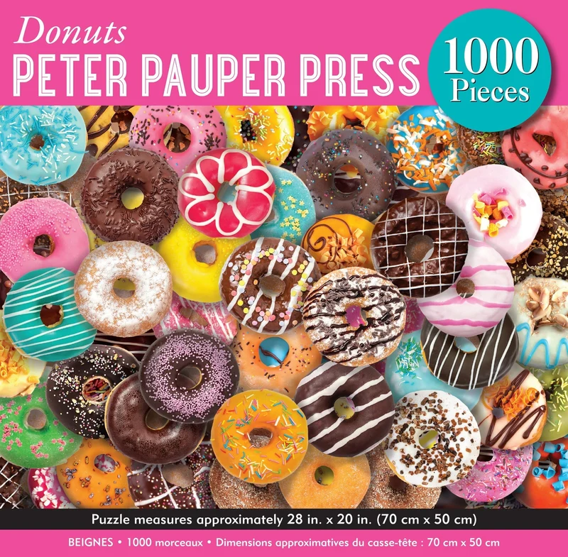 Donuts 1000 Piece Jigsaw Puzzle