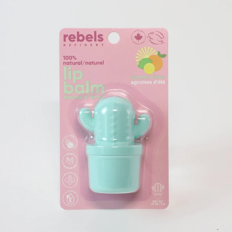 Cactus Lip Balm BLISTER Natural