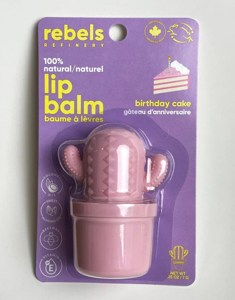 Cactus Lip Balm BLISTER Natural